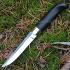 Финский нож клинок с ромбом в сечении и пятой из кованой нерж. стали 95Х18